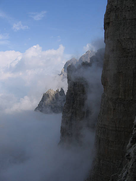 Italian alpes dolomíticos - foto de stock