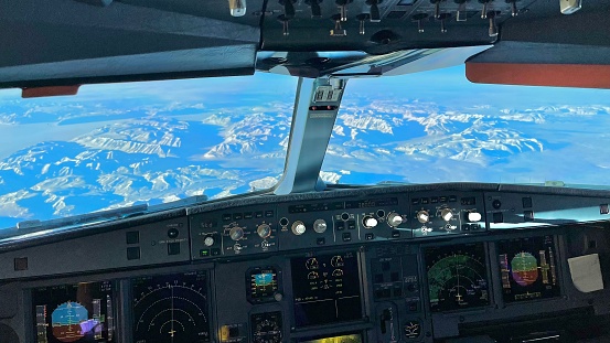 Luchtfoto van Groenland