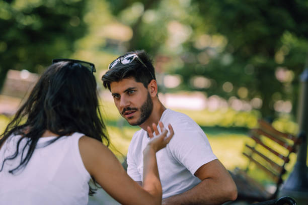 istock Couple in deep love spending time together 1382962921