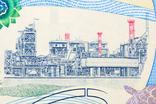 istock Nickel processing plant from Malagasy money 1383015433