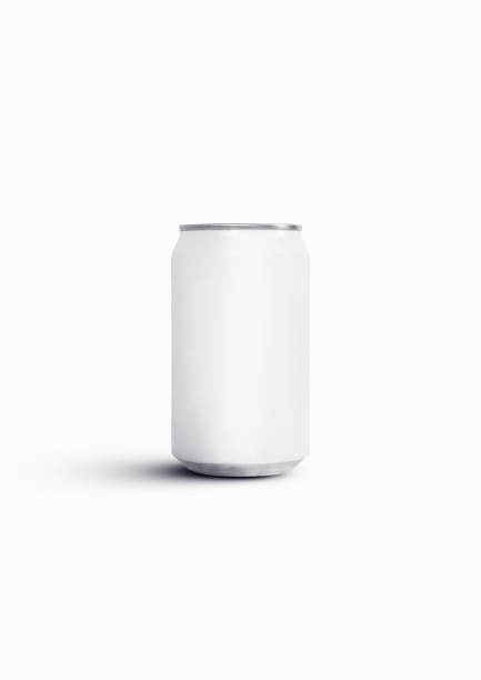 istock blank can aluminum mockup design. drink packaging design in realistic isolated on white background. 1383028716