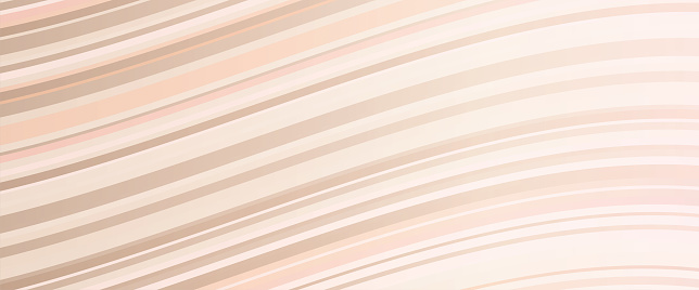 An abstract curving lines design in pinks and tans.