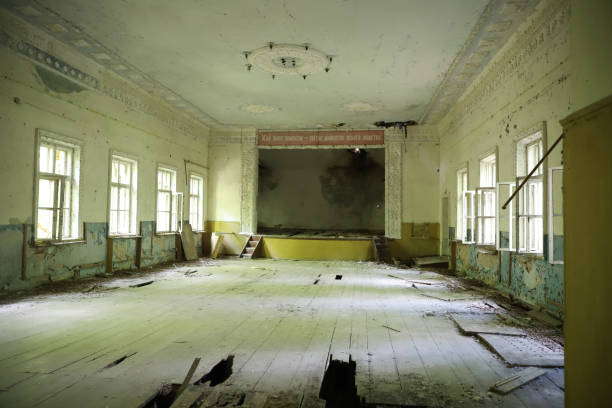 istock Theatre in Chernobyl Exclusion Zone, Ukraine 1383035429