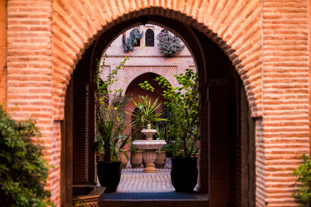 istock Old Medina district of Marrakech. 1383038378