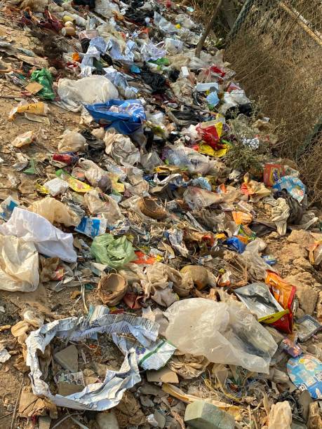 istock waste plastic bottles and other types of plastic waste 1383039615