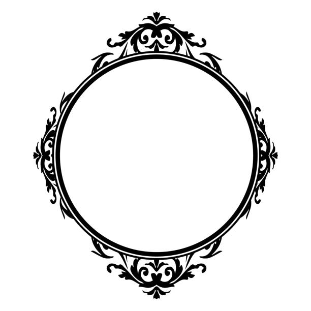 istock Spring plant motif frameset. Vintage flower. Decorative design. Trendy treatment 1383046995