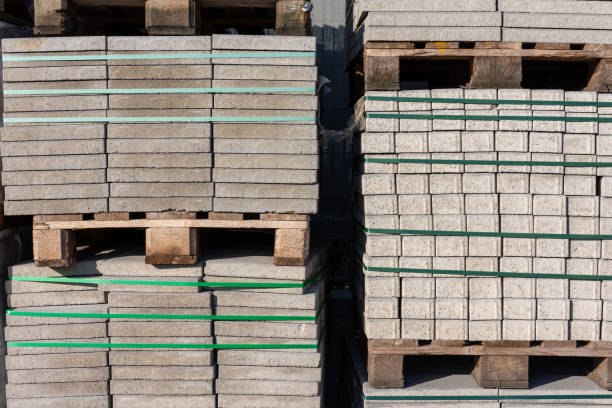 istock stacked stone slabs on european pallets 1383049018