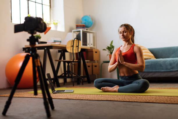 istock Yoga blog at home 1383051133