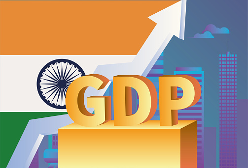 India's GDP rose