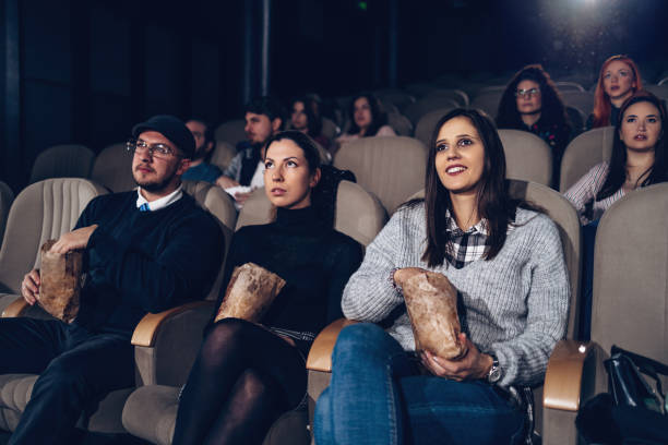 istock Friends in the Cinema 1383092597