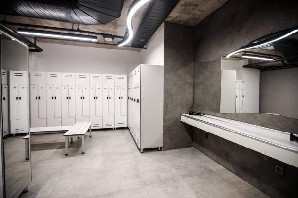 Gym Locker Room, Lockers , Dressing Room