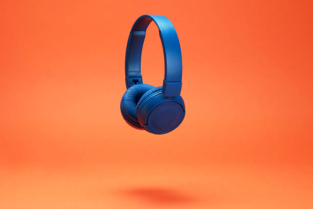 istock Headphones on the colored background 1383113609