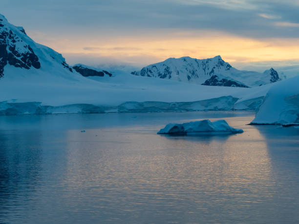 istock Crusing the Lemaire Channel among drifting icebergs, Antarctic Peninsula. Antarctica 1383117088