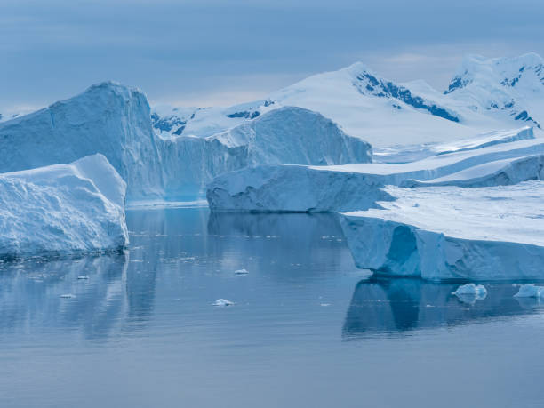 istock Crusing the Lemaire Channel among drifting icebergs, Antarctic Peninsula. Antarctica 1383117107