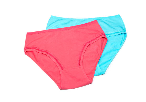 istock The women's panties on a white background close-up 1383133378