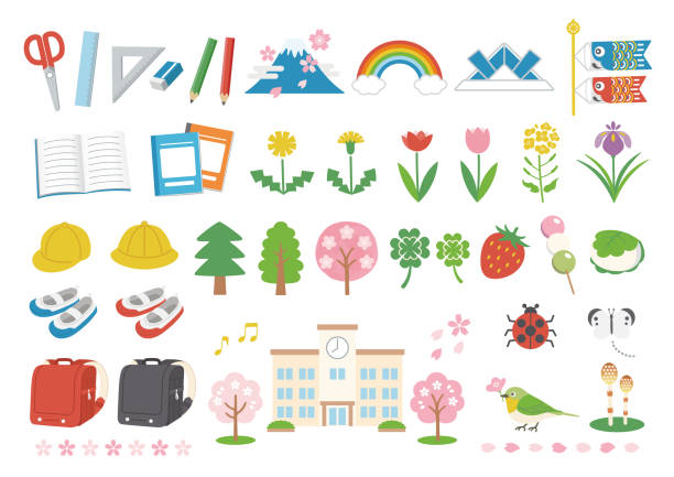 Stock illustrations inspired by spring in Japan
Japan, Springtime, Icon,Cherry Blossom,Tango no Sekku Stock illustrations inspired by spring in Japan
Japan, Springtime, Icon,Cherry Blossom,Tango no Sekku randoseru stock illustrations