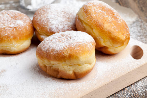 istock fried in oil Berlin donuts with stuffing 1383266855