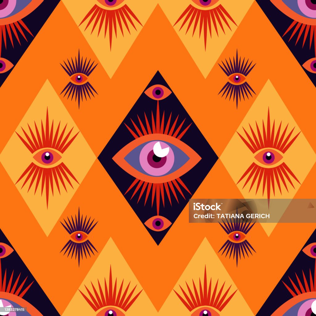 Light Eye Pattern Eye Pattern 12 Stock Illustration - Download Image Now - Pattern, Pupil ...
