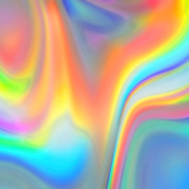 istock 3d rendering Curve Dynamic watercolor texture blend Fluid Liquid Wallpaper. Light Pastel Cold Color Colorful Swirl Gradient Mesh. Bright Pink Vivid Vibrant Smooth Surface. 1383311153