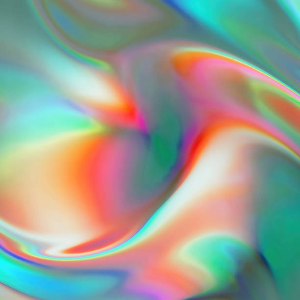 3d rendering Curve Dynamic watercolor texture blend Fluid Liquid Wallpaper. Light Pastel Cold Color Colorful Swirl Gradient Mesh. Bright Pink Vivid Vibrant Smooth Surface.