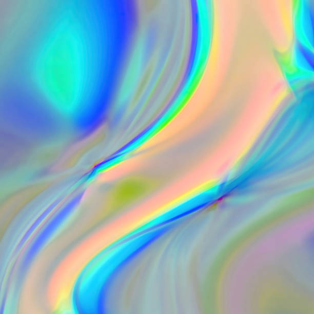 istock 3d rendering Curve Dynamic watercolor texture blend Fluid Liquid Wallpaper. Light Pastel Cold Color Colorful Swirl Gradient Mesh. Bright Pink Vivid Vibrant Smooth Surface. 1383311188