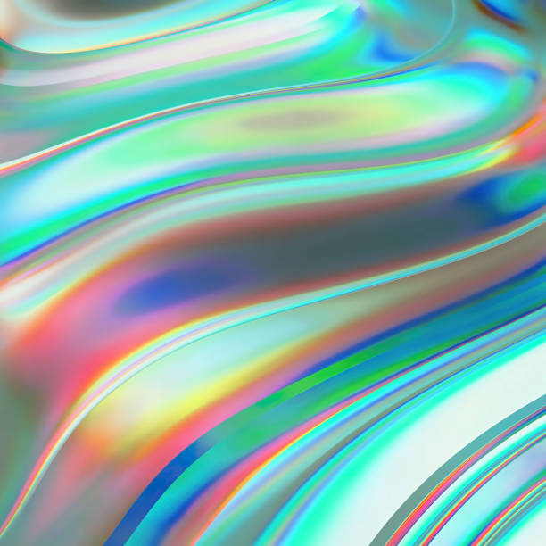 istock 3d rendering Curve Dynamic watercolor texture blend Fluid Liquid Wallpaper. Light Pastel Cold Color Colorful Swirl Gradient Mesh. Bright Pink Vivid Vibrant Smooth Surface. 1383311238