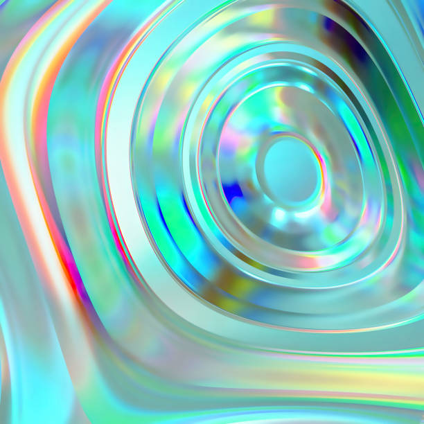 istock 3d rendering Curve Dynamic watercolor texture blend Fluid Liquid Wallpaper. Light Pastel Cold Color Colorful Swirl Gradient Mesh. Bright Pink Vivid Vibrant Smooth Surface. 1383311241