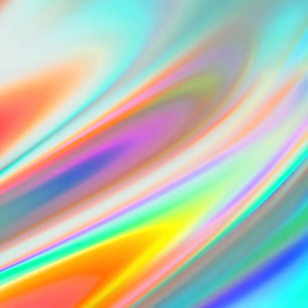 istock 3d rendering Curve Dynamic watercolor texture blend Fluid Liquid Wallpaper. Light Pastel Cold Color Colorful Swirl Gradient Mesh. Bright Pink Vivid Vibrant Smooth Surface. 1383311257