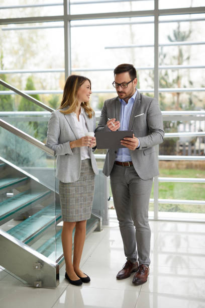 istock We run our company on teamwork and modern technology 1383328580