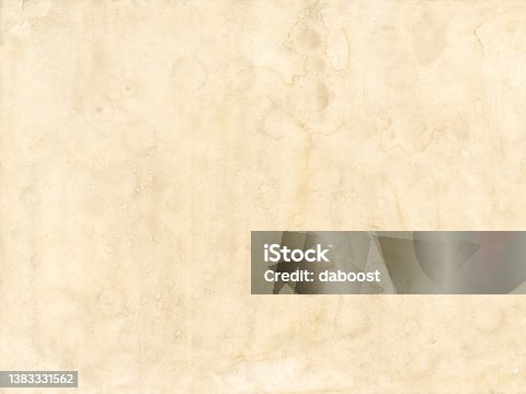 istock Old grunge paper sheet. Parchment texture background 1383331562