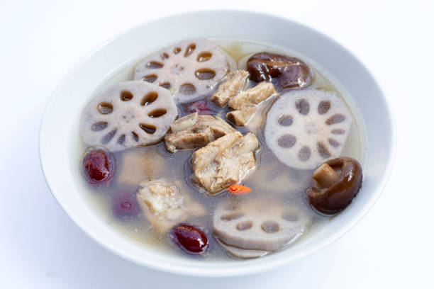 istock Pork Ribs and Lotus Root Soup 1383347483