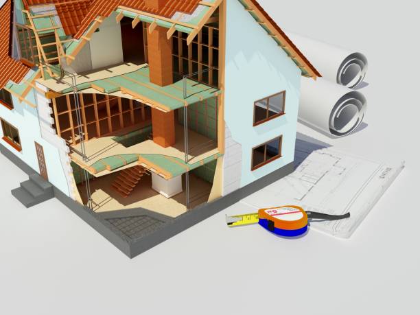 istock Model of a house 1383347761