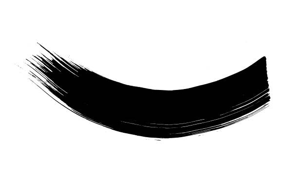 istock abstract black ink strokes on white paper 1383377333