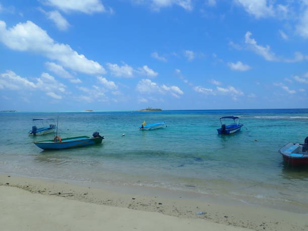 istock Beautiful sea in Rasdhoo island 1383383709