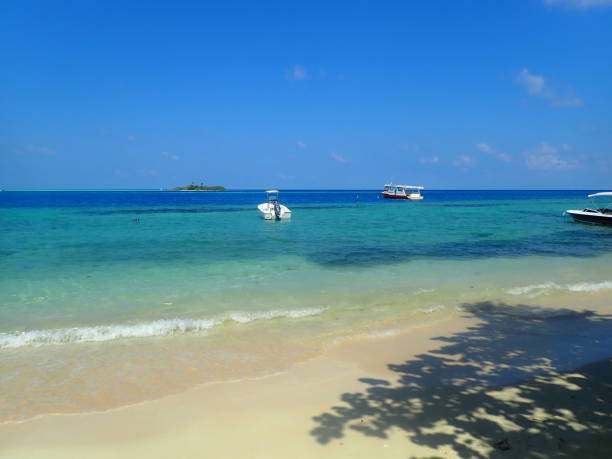 istock Beautiful sea in Rasdhoo island 1383384079