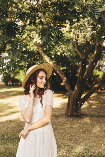 istock Beautiful girl enjoying summer 1383386843