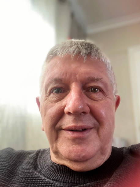istock Senior man portrait 1383390205