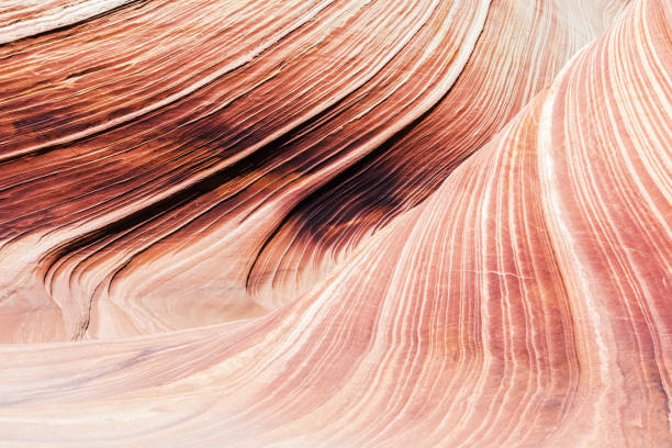 istock The Wave rock natural background 1383394895