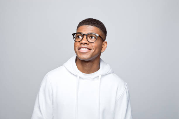 istock Portrait of surprised young man 1383411870