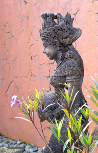 istock Hindu goddess statue in Bali 1383421187