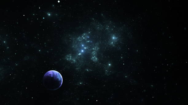 istock Galaxy stars planets star clusters, colored gas clouds abstract space. Galaxy Space background universe sky nebula night purple cosmos. Blue abstract galaxy infinite future dark deep light. 3d render 1383438227