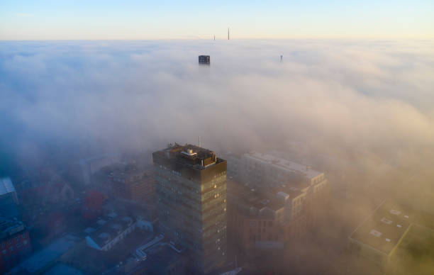 istock Tall building in city center 1383471823
