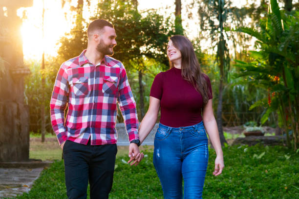 istock Couple at the farm 1383473368
