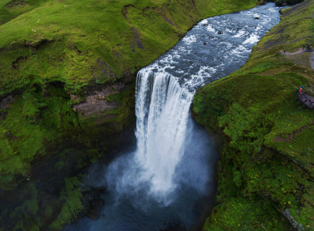 Skogafoss waterfall in Iceland