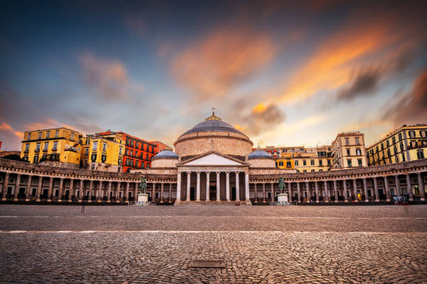 istock Naples, Italy at Plebiscito Square 1383489865