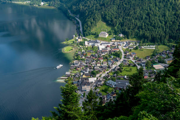 istock Bird eye's view of Hallstatt, Austria 1383491008