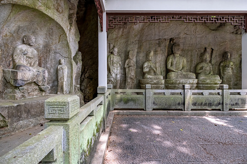 Ancient Chinese Buddha Statues