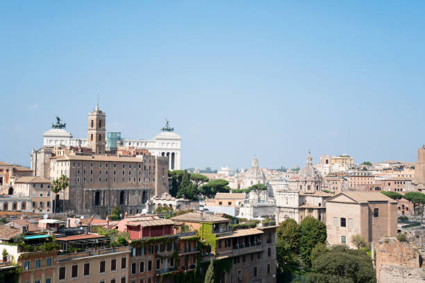 istock Rome cityscape in the summer 1383496747