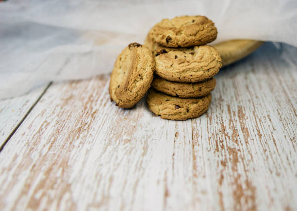 istock Stack of tasty cookies 1383497602