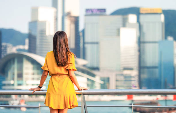 istock Looking across to Hong Kong's skyline 1383506608